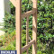 Customized woodgain pergola decorative garden arbors 